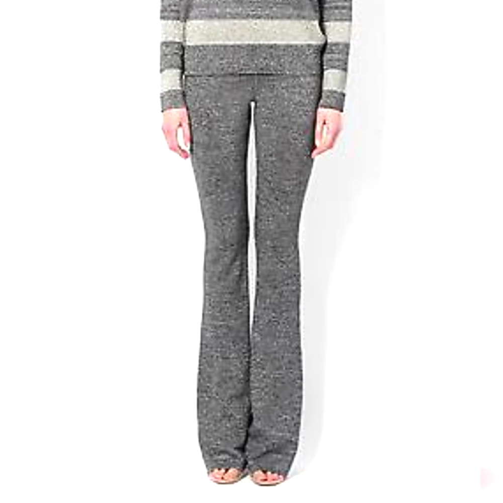 Flared Knit Pants
